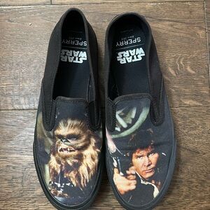 Sperry starwars edition no lace shoes
